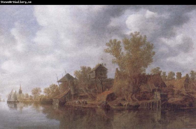 Jan van  Goyen River Landscape